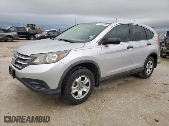 2013 Honda CR-V LX with VIN 3CZRM3H38DG710190, listed as a Copart auction lot 51692265 with 140,119 mi miles and Salvage Title. Bid and sale history available at carsss.com. Image 1.