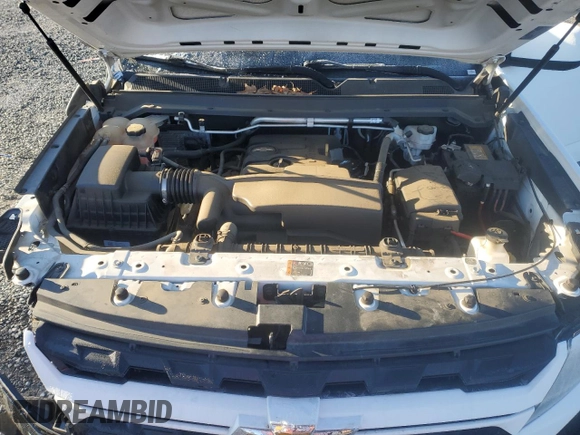 2021 Chevrolet Colorado 2WD Work Truck with VIN 1GCGSBEA9M1100524, listed as a Copart auction lot 42300775 with 44,899 mi miles and Salvage Title. Bid and sale history available at carsss.com. Image 13.