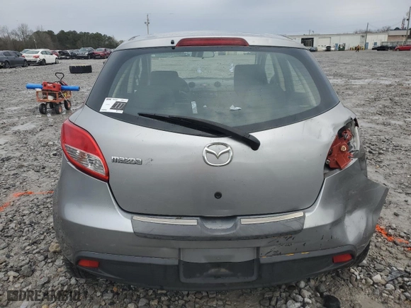 2012 Mazda Mazda2 Sport with VIN JM1DE1KY6C0150856, listed as a Copart auction lot 88475925 with 105,900 mi miles and Salvage Title. Bid and sale history available at carsss.com. Image 6.