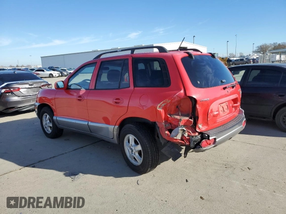 2004 Hyundai Santa Fe GLS with VIN KM8SC13EX4U788146, listed as a Copart auction lot 86923224 with 206,346 mi miles and Salvage Title. Bid and sale history available at carsss.com. Image 2.
