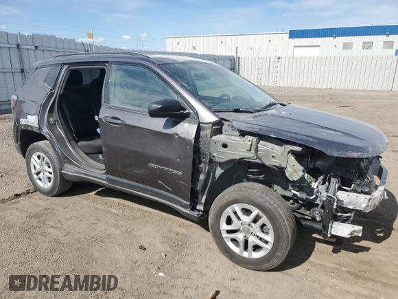 2018 Jeep Compass Sport с VIN 3C4NJDAB3JT213426, выставлен на аукционе Copart как лот 55838045 с пробегом 119 755 миль миль и Списание • Salvage title. История ставок и продаж доступна на DreamBid. Изображение 4.