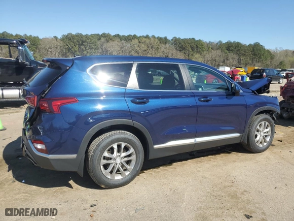 2020 Hyundai Santa Fe SE with VIN 5NMS2CAD4LH274635, listed as a Copart auction lot 49571785 with 37,125 mi miles and Non Repairable. Bid and sale history available at carsss.com. Image 3.
