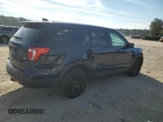 2016 Ford Utility Police Interceptor with VIN 1FM5K8AR5GGA71896, listed as a Copart auction lot 81065904 with 160,882 mi miles and Salvage Title. Bid and sale history available at carsss.com. Image 3.