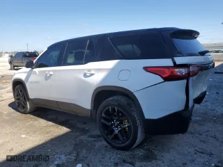 2021 Chevrolet Traverse LS with VIN 1GNERFKWXMJ194463, listed as a Copart auction lot 46158605 with 93,594 mi miles and Non Repairable. Bid and sale history available at carsss.com. Image 2.