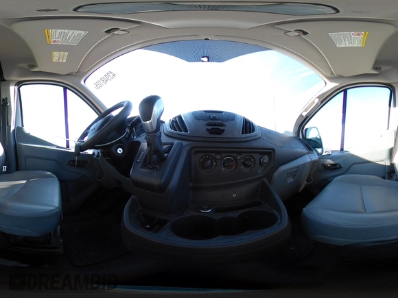 2015 Ford Transit Cargo with VIN 1FTNR1CM6FKA25420, listed as a Copart auction lot 43948105 with 82,221 mi miles and Salvage Title. Bid and sale history available at carsss.com. Image 14.