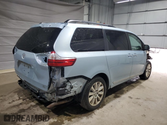 2017 Toyota Sienna XLE с VIN 5TDDZ3DC3HS178281, выставлен на аукционе Copart как лот 56352905 с пробегом 109 156 миль миль и Списание • Salvage title. История ставок и продаж доступна на DreamBid. Изображение 3.