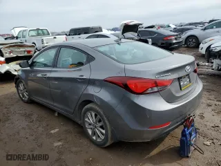 2014 Hyundai Elantra SE with VIN 5NPDH4AE5EH508602, listed as a Copart auction lot 50047935 with 95,808 mi miles and Salvage Title. Bid and sale history available at carsss.com. Image 2.