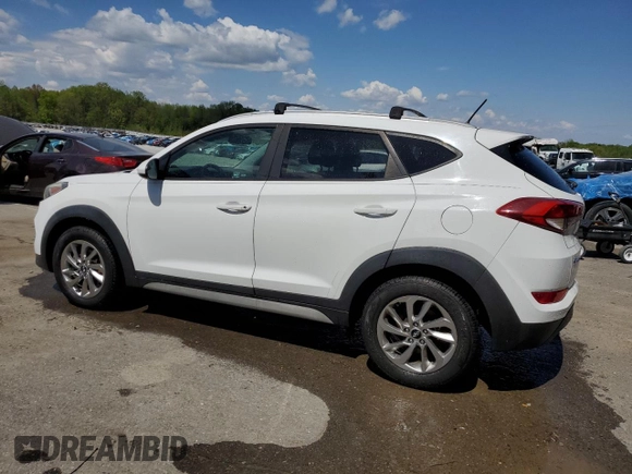 2017 Hyundai Tucson SE with VIN KM8J33A41HU506970, listed as a Copart auction lot 52351705 with 86,074 mi miles and Salvage Title. Bid and sale history available at DreamBid. Image 2.
