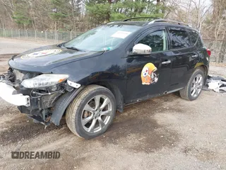 2012 Nissan Murano SV with VIN JN8AZ1MW9CW201545, listed as a IAAI auction lot 42059228 with 151,565 mi miles and . Bid and sale history available at carsss.com. Image 2.