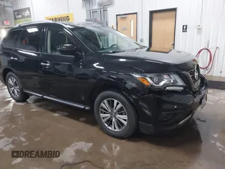 2019 Nissan Pathfinder SV z VIN 5N1DR2MM5KC622803, wystawiony jako IAAI lot #41987702 z przebiegiem 73 012 mil mil oraz . Historia ofert i sprzedaży dostępna na DreamBid. Obrazek 1.