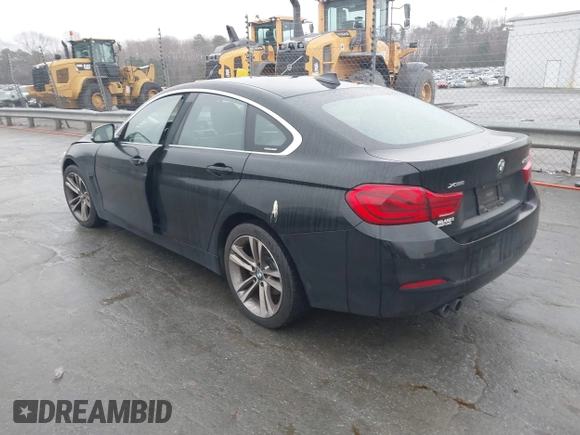 2019 BMW 4 Series 430i xDrive with VIN WBA4J3C56KBL06602, listed as a IAAI auction lot 41734467 with 225,041 mi miles. Bid and sale history available at carsss.com. Image 3.