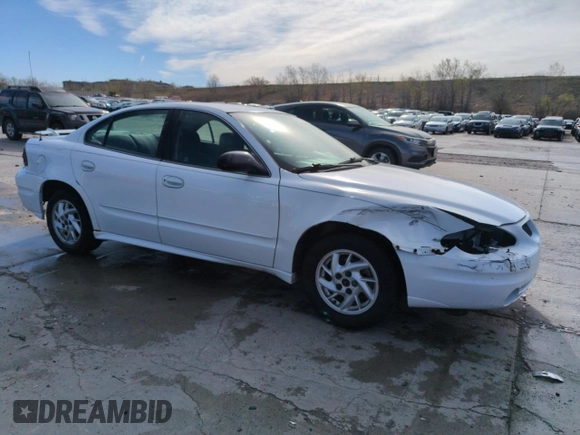 2004 Pontiac Grand Am SE1 with VIN 1G2NF52E24C209811, listed as a Copart auction lot 53577115 with 199,494 mi miles and Salvage Title. Bid and sale history available at carsss.com. Image 4.