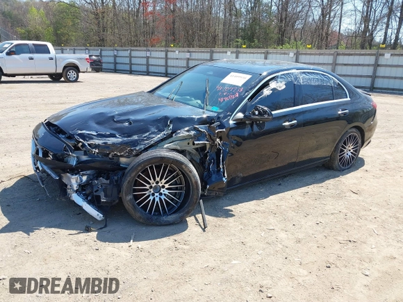 2024 Mercedes-Benz C 300 with VIN W1KAF4GB2RR227318, listed as a IAAI auction lot 41409938 with Not Provided miles and . Bid and sale history available at DreamBid. Image 17.