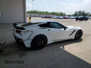 2014 Chevrolet Corvette Z51 2LT with VIN 1G1YK2D72E5111085, listed as a Copart auction lot 59806935 with 91,803 mi miles and Salvage title. Bid and sale history available at DreamBid. Image 3.