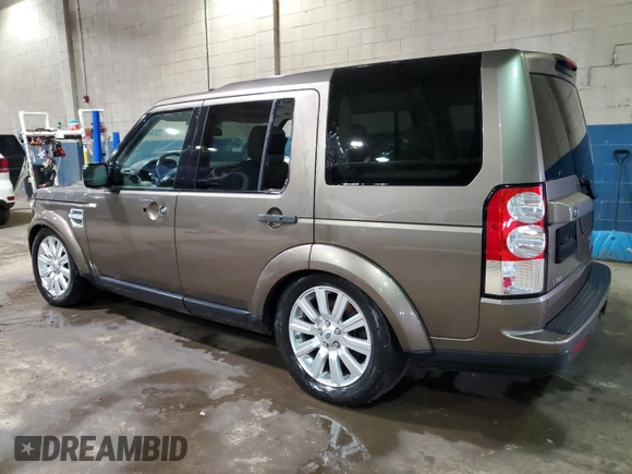2012 Land Rover LR4 Lux with VIN SALAK2D41CA602744, listed as a Copart auction lot 52547855 with 164,036 mi miles and Salvage title. Bid and sale history available at DreamBid. Image 2.