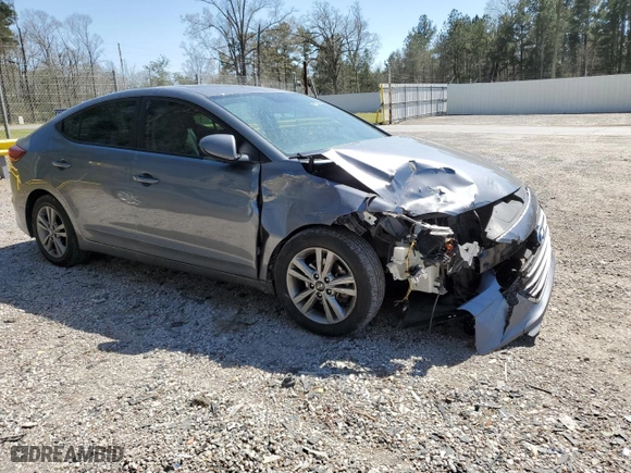 2018 Hyundai Elantra Value Edition with VIN KMHD84LF6JU589398, listed as a Copart auction lot 48699335 with 120,418 mi miles and Salvage Title. Bid and sale history available at carsss.com. Image 4.