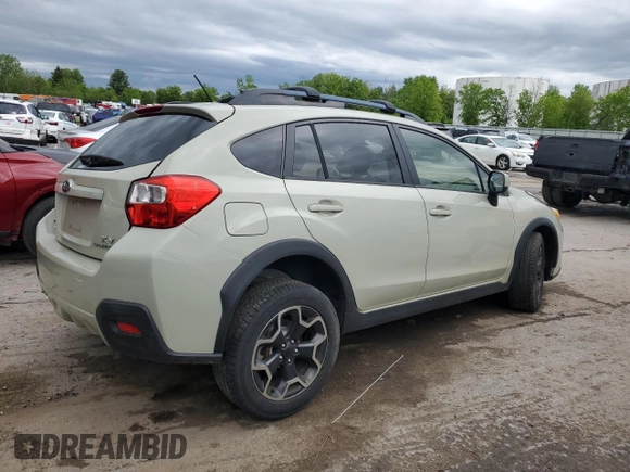 2014 Subaru Crosstrek Premium with VIN JF2GPACCXE8347903, listed as a Copart auction lot 58917725 with 67,042 mi miles and Salvage title. Bid and sale history available at DreamBid. Image 3.