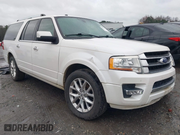 2016 Ford Expedition Max Limited с VIN 1FMJK1KT2GEF07907, выставлен на аукционе IAAI как лот 41067533 с пробегом 163 205 миль миль и . История ставок и продаж доступна на DreamBid. Изображение 1.