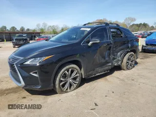 2017 Lexus RX with VIN 2T2ZZMCA6HC092916, listed as a Copart auction lot 50462515 with 97,321 mi miles and Salvage Title. Bid and sale history available at carsss.com. Image 1.