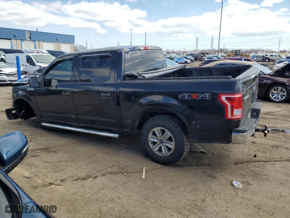 2016 Ford F-150 XLT with VIN 1FTEW1EFXGFA41136, listed as a Copart auction lot 52881915 with 137,743 mi miles and Salvage Title. Bid and sale history available at carsss.com. Image 2.