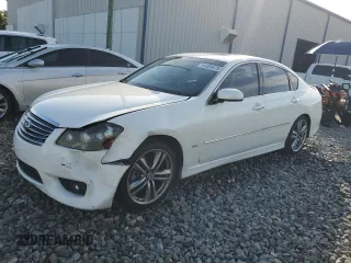 2009 Infiniti M with VIN JNKCY01E09M800642, listed as a Copart auction lot 64065875 with 136,425 mi miles and Salvage title. Bid and sale history available at DreamBid. Image 1.