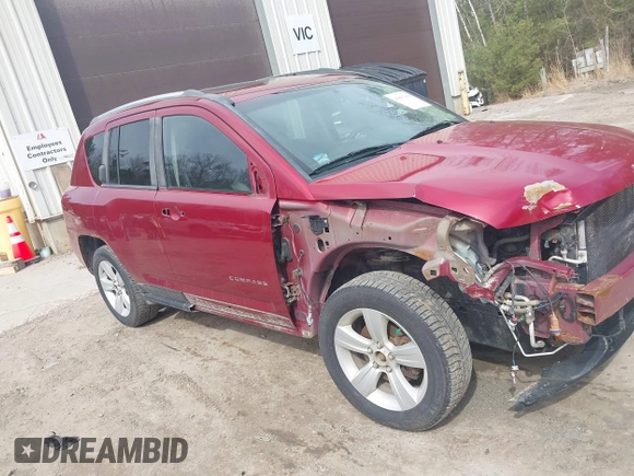 2015 Jeep Compass High Altitude Edition with VIN 1C4NJCEA8FD126274, listed as a IAAI auction lot 41837430 with 119,444 mi miles. Bid and sale history available at carsss.com. Image 13.