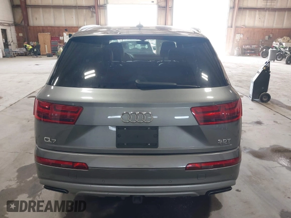2018 Audi Q7 Premium Plus with VIN WA1LAAF77JD005933, listed as a IAAI auction lot 41737151 with 90,830 mi miles and . Bid and sale history available at DreamBid. Image 16.