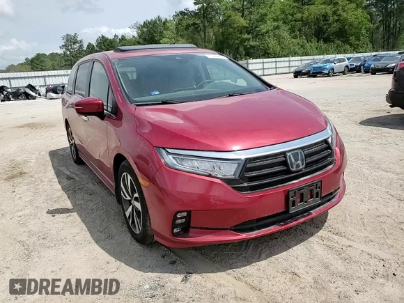 2022 Honda Odyssey Touring z VIN 5FNRL6H88NB001837, wystawiony jako Copart lot #51494635 z przebiegiem 37 695 mil mil oraz Szkoda całkowita • Salvage title. Historia ofert i sprzedaży dostępna na DreamBid. Obrazek 12.