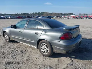 2004 Pontiac Grand Am SE1 with VIN 1G2NF52E14C200291, listed as a IAAI auction lot 41490926 with 162,985 mi miles. Bid and sale history available at carsss.com. Image 3.