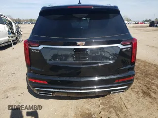 2024 Cadillac XT6 FWD Luxury with VIN 1GYKPAR40RZ721387, listed as a Copart auction lot 42929885 with 11,110 mi miles and Salvage Title. Bid and sale history available at carsss.com. Image 6.