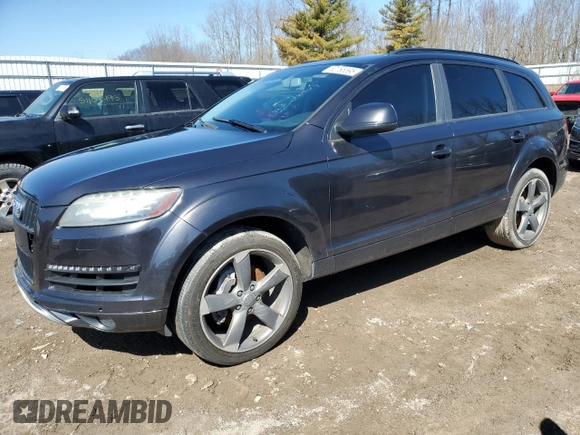 2015 Audi Q7 3.0T Premium Plus with VIN WA1LGAFE9FD001032, listed as a Copart auction lot 52765595 with 146,502 mi miles and Clean Title. Bid and sale history available at carsss.com. Image 1.