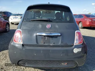 2017 FIAT 500e with VIN 3C3CFFGE4HT514128, listed as a Copart auction lot 48474644 with 0 mi miles and Clean Title. Bid and sale history available at carsss.com. Image 6.