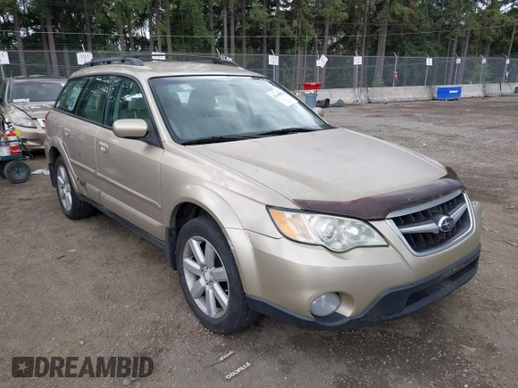 2008 Subaru Outback i with VIN 4S4BP61C187340711, listed as a IAAI auction lot 42548851 with 184,882 mi miles and . Bid and sale history available at DreamBid. Image 1.