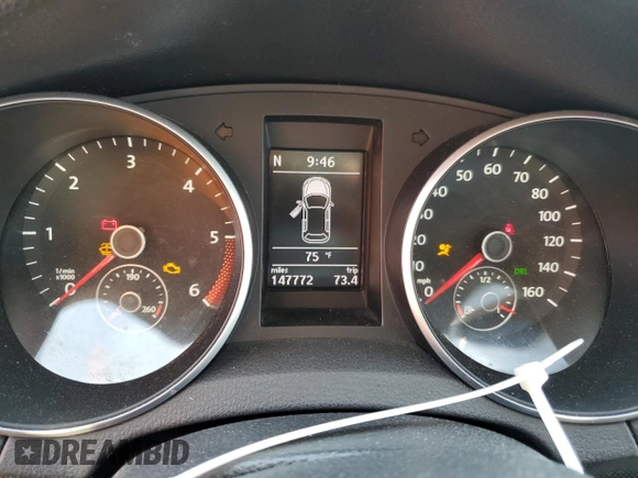 2012 Volkswagen Jetta TDI with VIN 3VWML7AJ5CM638087, listed as a Copart auction lot 55017585 with 147,772 mi miles and Salvage title. Bid and sale history available at DreamBid. Image 9.