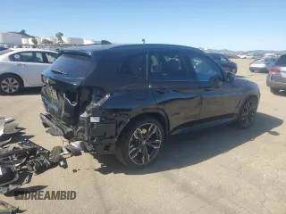 2020 BMW X3 M40i with VIN 5UXTY9C01L9B03869, listed as a Copart auction lot 46637515 with 57,052 mi miles and Salvage Title. Bid and sale history available at DreamBid. Image 3.