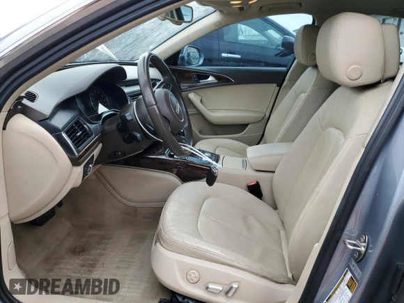 2016 Audi A6 2.0T Premium Plus with VIN WAUDFAFC1GN016807, listed as a Copart auction lot 44790135 with 122,540 mi miles and Salvage Title. Bid and sale history available at carsss.com. Image 7.