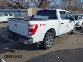 2023 Ford F-150 XL with VIN 1FTFW1E85PKF14275, listed as a IAAI auction lot 41301618 with 1 mi miles. Bid and sale history available at carsss.com. Image 4.