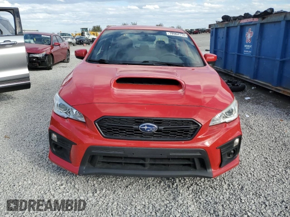 2020 Subaru WRX with VIN JF1VA1A63L9805086, listed as a Copart auction lot 78964114 with 18,717 mi miles and Salvage Title. Bid and sale history available at carsss.com. Image 5.