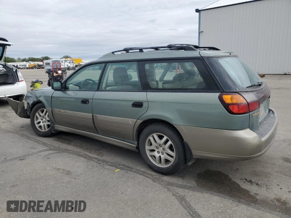 2003 Subaru Legacy Outback z VIN 4S3BH665937644454, wystawiony jako Copart lot #57404695 z przebiegiem 242 345 mil mil oraz Szkoda całkowita • Salvage title. Historia ofert i sprzedaży dostępna na DreamBid. Obrazek 2.