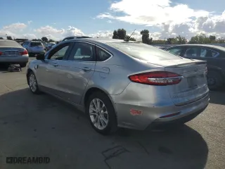 2020 Ford Fusion Plug-In Hybrid Titanium with VIN 3FA6P0SU6LR114178, listed as a Copart auction lot 76631724 with 66,491 mi miles and Salvage Title. Bid and sale history available at carsss.com. Image 2.