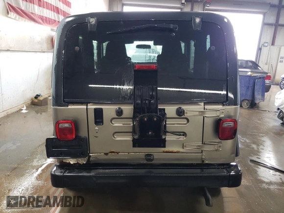 2004 Jeep Wrangler X with VIN 1J4FA39S84P711546, listed as a Copart auction lot 49219435 with 119,516 mi miles and Salvage Title. Bid and sale history available at DreamBid. Image 6.