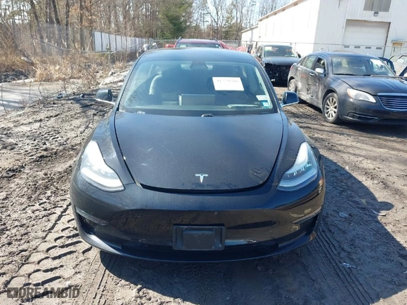 2018 Tesla Model 3 Long Range Battery with VIN 5YJ3E1EB5JF127358, listed as a IAAI auction lot 41759788 with 85,277 mi miles. Bid and sale history available at carsss.com. Image 12.