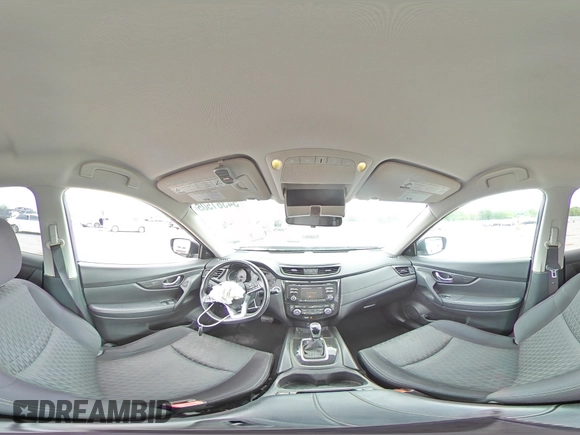 2017 Nissan Rogue SV z VIN JN8AT2MT6HW142006, wystawiony jako Copart lot #54361505 z przebiegiem 67 541 mil mil oraz Szkody całkowita. Historia ofert i sprzedaży dostępna na DreamBid. Obrazek 16.
