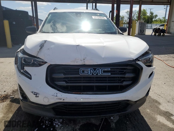 2020 GMC Terrain SLT z VIN 3GKALPEV2LL126770, wystawiony jako Copart lot #55128845 z przebiegiem 96 211 mil mil oraz Nie do naprawy • Non repairable. Historia ofert i sprzedaży dostępna na DreamBid. Obrazek 5.