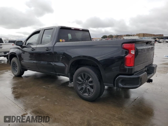 2020 Chevrolet Silverado 1500 Custom with VIN 1GCRWBEHXLZ339963, listed as a Copart auction lot 86070844 with 117,973 mi miles and Salvage Title. Bid and sale history available at carsss.com. Image 2.