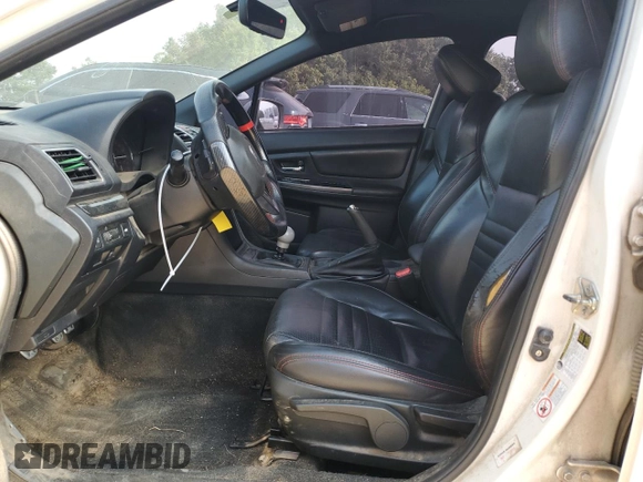 2017 Subaru WRX with VIN JF1VA1B68H9821709, listed as a Copart auction lot 57029735 with 172,737 mi miles and Salvage title. Bid and sale history available at DreamBid. Image 7.