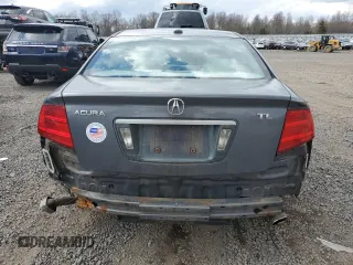2004 Acura TL with VIN 19UUA66234A005706, listed as a Copart auction lot 50957245 with 98,055 mi miles and Salvage Title. Bid and sale history available at carsss.com. Image 6.