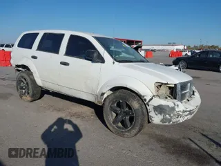 2008 Dodge Durango SLT with VIN 1D8HB48N48F123976, listed as a IAAI auction lot 40672267 with 218,207 mi miles. Bid and sale history available at carsss.com. Image 1.