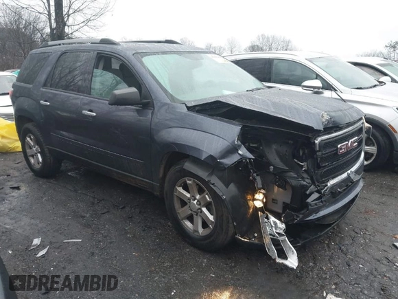 2014 GMC Acadia SLE with VIN 1GKKRNED4EJ148388, listed as a IAAI auction lot 41418938 with Not Provided miles and . Bid and sale history available at carsss.com. Image 1.