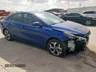2020 Kia Forte LXS with VIN 3KPF24AD4LE229158, listed as a Copart auction lot 53790025 with 56,581 mi miles and Salvage Title. Bid and sale history available at carsss.com. Image 4.